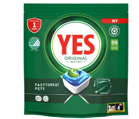 YES Original tabletter, 99 st/fp